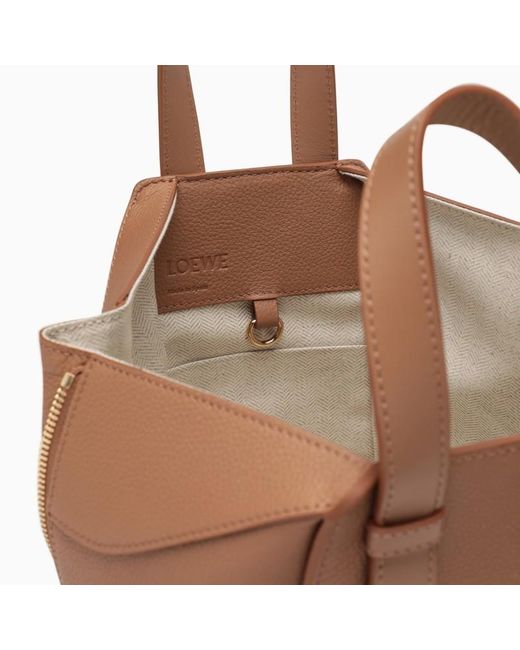 Loewe Brown Compact Hammock Bag