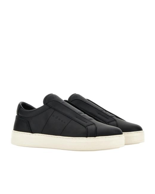 Hogan Black H Tv Slip-On Sneakers for men