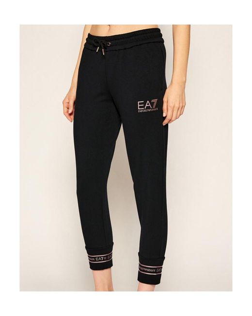 EA7 Blue Logo Sweatpants