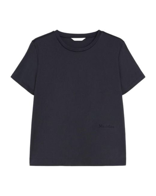 Max Mara Blue Nerina Crewneck T-Shirt