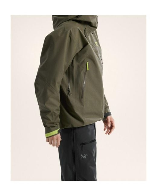 Arc'teryx Green Beta Sv Jacket for men