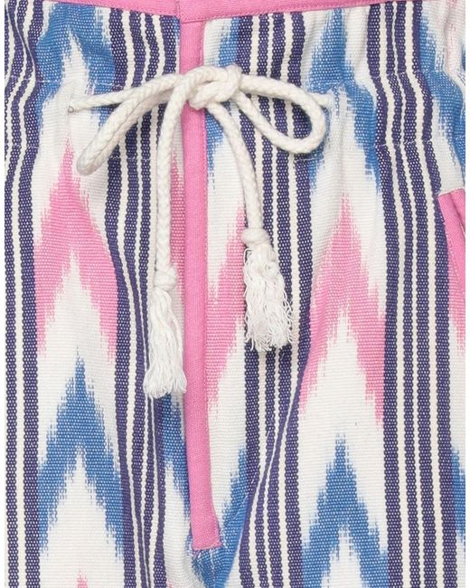 Isabel Marant Blue Drawstring Belt Shorts