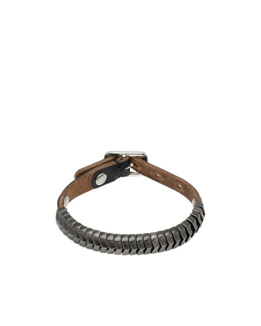 Our Legacy Black Spine Bracelet for men
