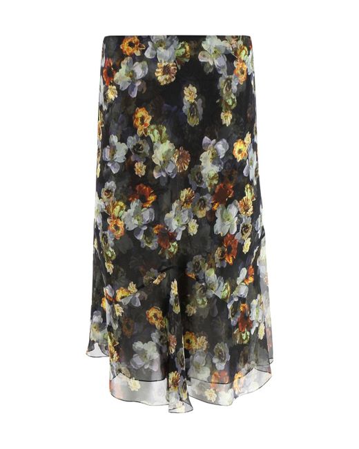 Céline Multicolor Pattern Skirt