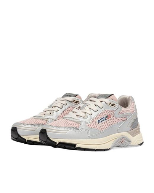 Autry White Hyperway Sneakers