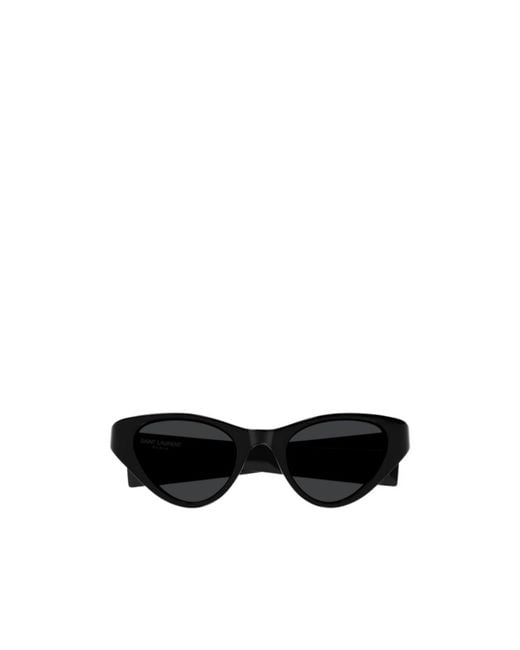 Saint Laurent Black Eyewear Sl M144 Cat-Eye Sunglasses
