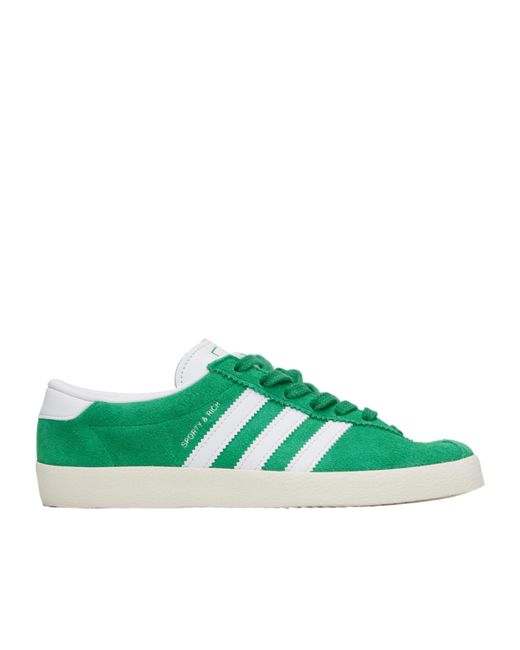 Sporty & Rich Green X Adidas Originals Blanc Casual Sneakers