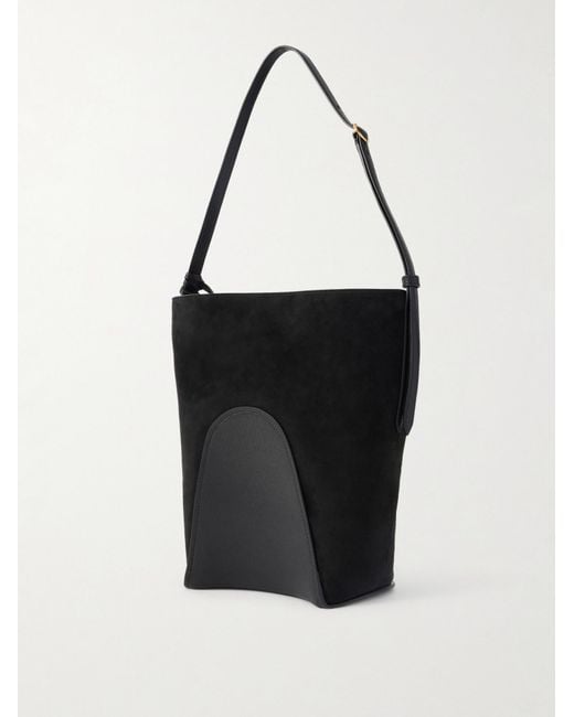 Alaïa Black Alaïa Top Handle Small Bucket Bag