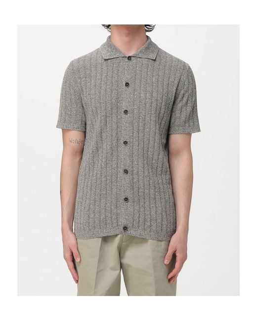 Barena Gray Buttoned Shirt for men