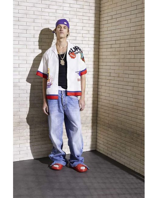 DSquared² Multicolor Basket Baseball Cap for men