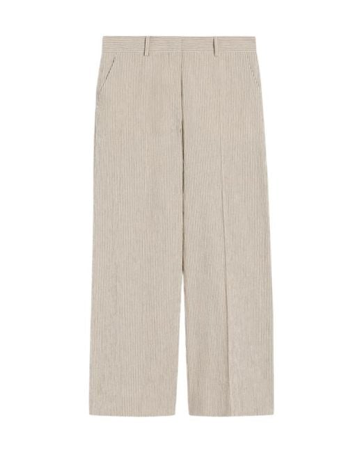 Weekend by Maxmara White Marina Wide Leg Pants
