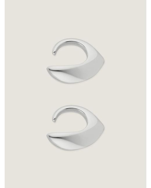 Givenchy White Maple Seed Earcuffs Set