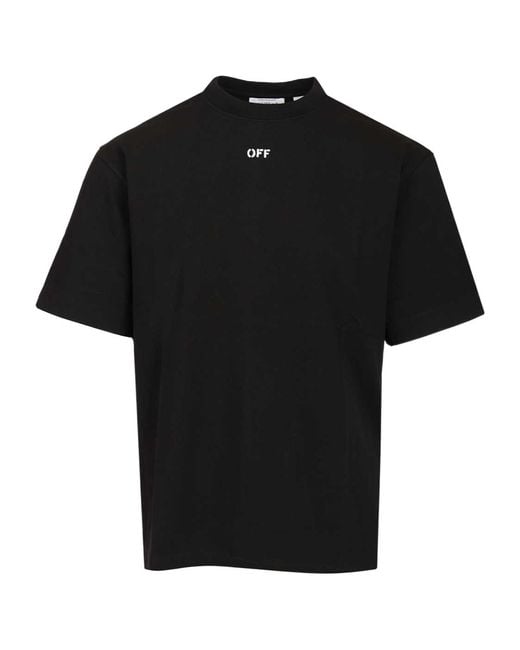Off-White c/o Virgil Abloh Black "Arrow 3D Spray" T-Shirt for men