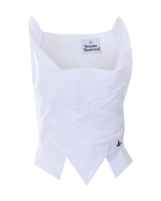 Vivienne Westwood White Sunday Top