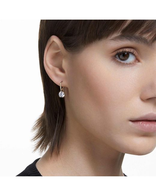 Swarovski Metallic Constella Drop Earrings