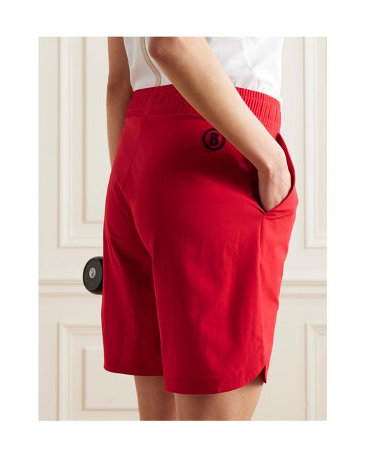 Bogner Red Tonia Stretch Softshell Shorts