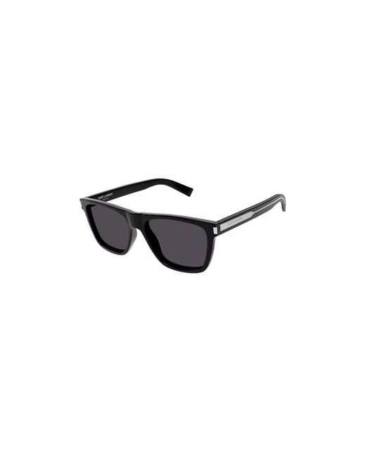 Saint Laurent Black Eyewear Square Frame Sunglasses for men