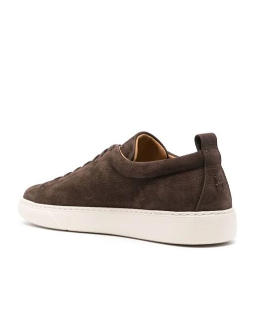Henderson Brown Lace-Up Casual Shoes for men