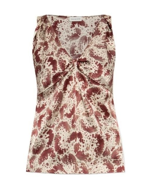 Dries Van Noten Multicolor Graphic Vest