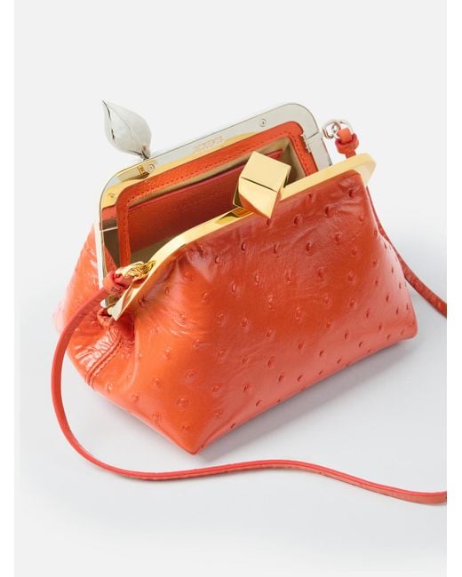 Jacquemus Red The Berlingot Clasped Shoulder Bag