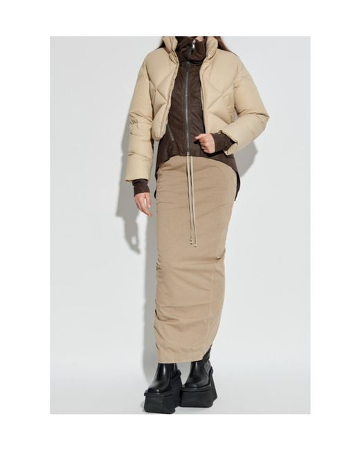 Khrisjoy Natural Stand Collar Insulated Jacket