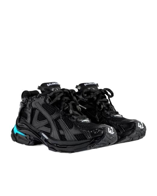 Balenciaga Black Runner Led Sneakers for men