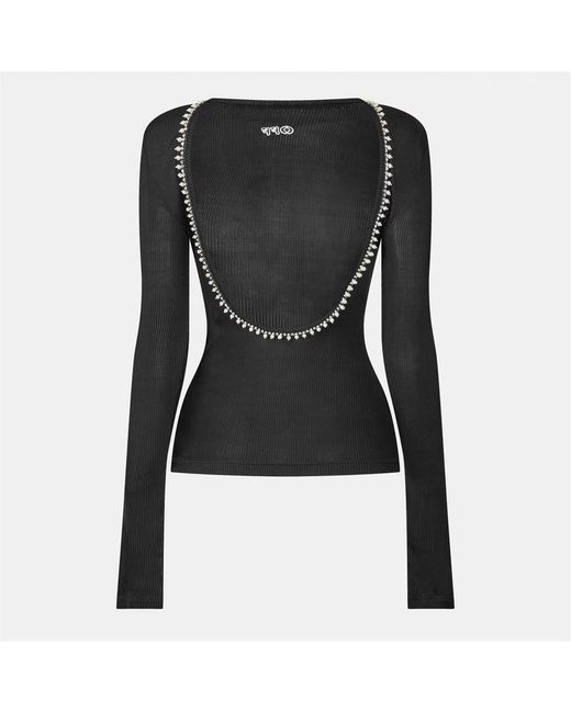 Off-White c/o Virgil Abloh Black Long Sleeve T-Shirt