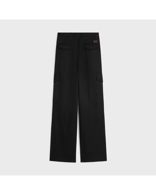 Céline Black Montauk Cargo Pants for men
