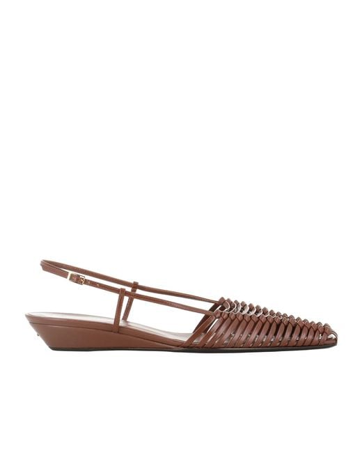 Giuseppe Zanotti Brown Wedge Sandals