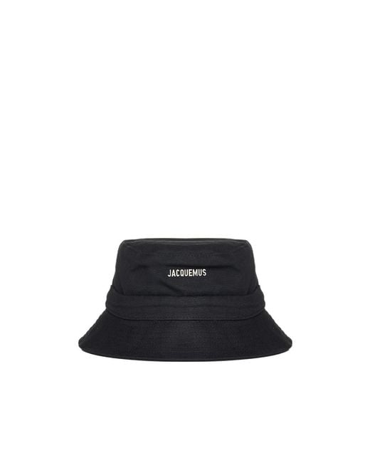 Jacquemus Black The Gadjo Bucket Hat for men