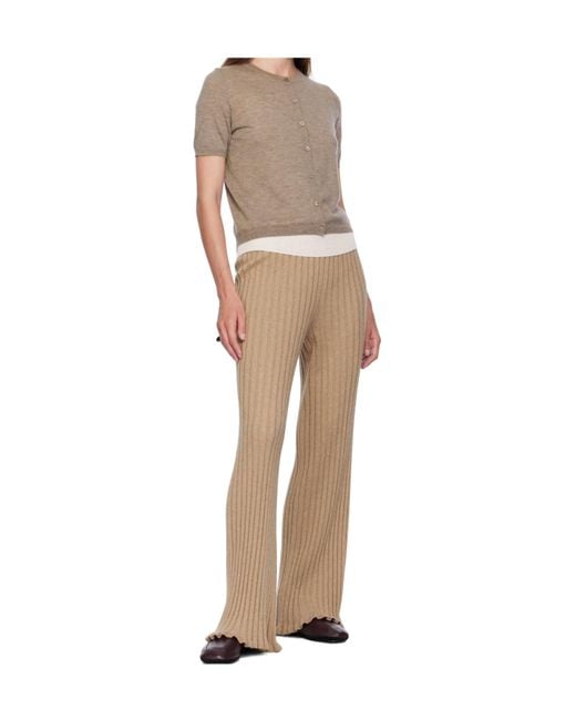 Lisa Yang Natural Knit Cashmere Cardigan