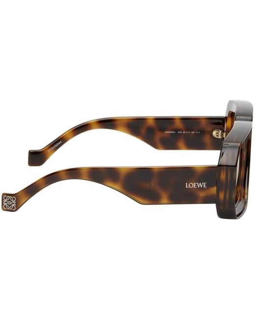 Loewe Multicolor Paula's Ibiza Square Frame Sunglasses for men