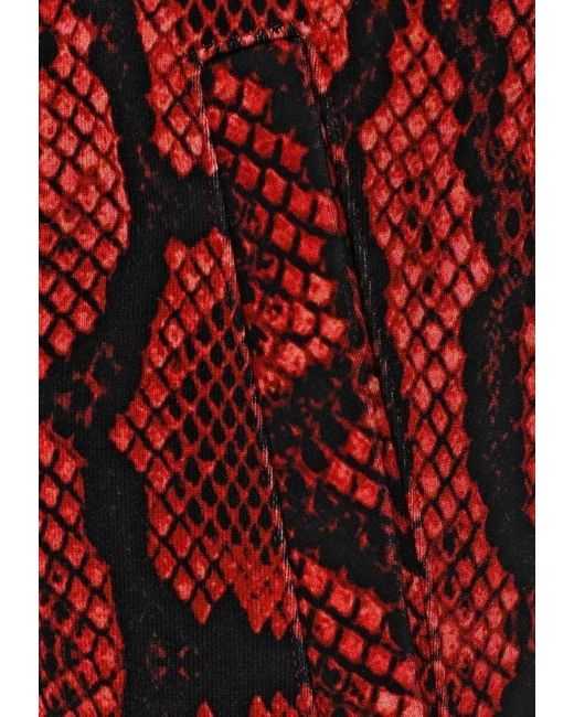 Just Cavalli Red Logo Casual Jacket for men