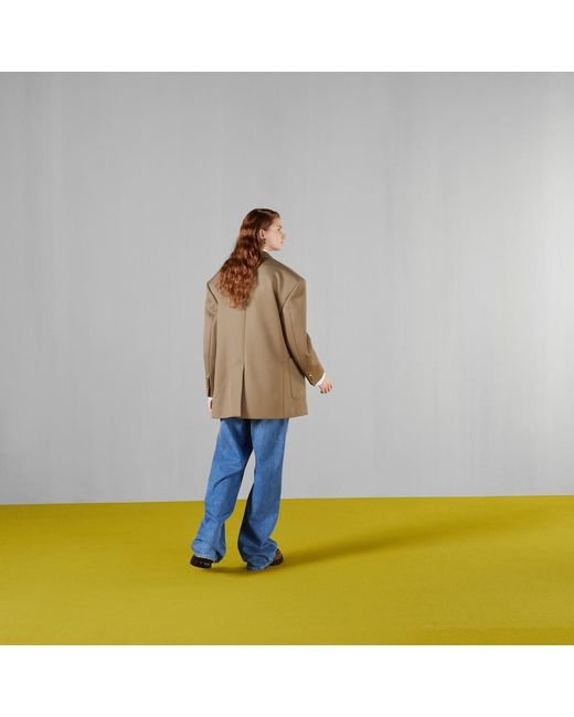 Gucci Brown Single-Breasted Blazer