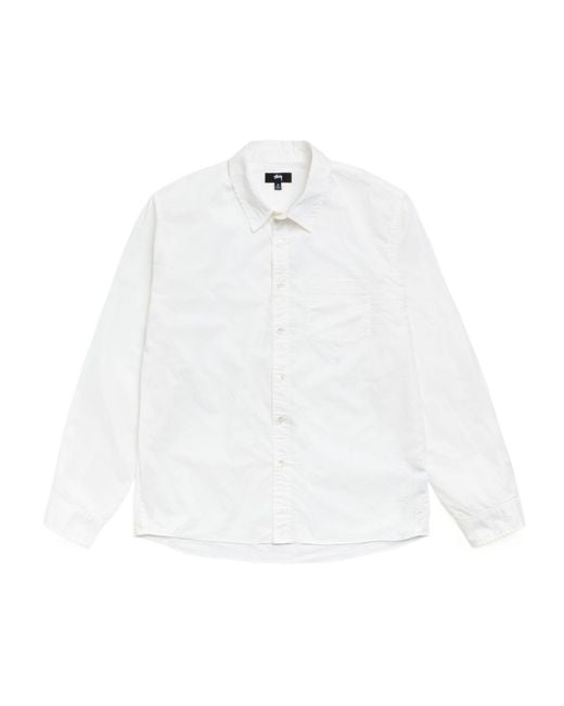 Stussy White Standard Shirt for men