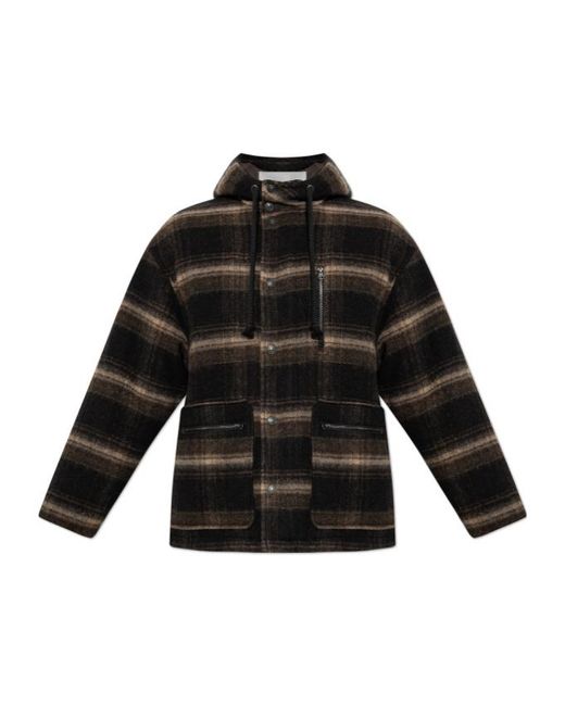 Isabel Marant Black Long-Sleeve Casual Jacket for men
