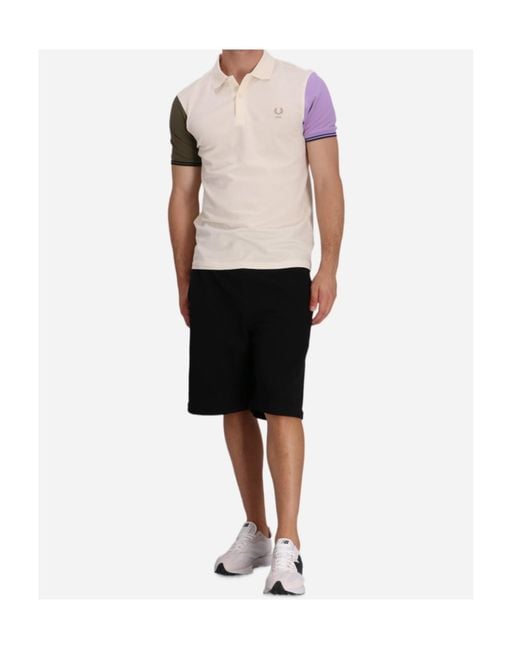 Comme des Garçons Multicolor Colour-Block Cotton Polo Shirt for men