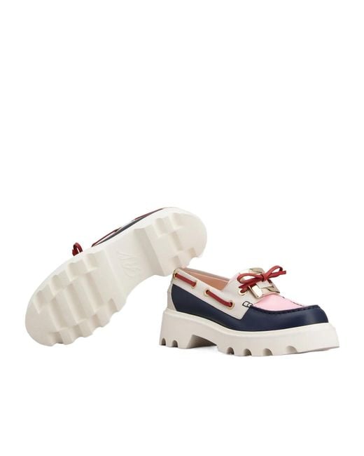 Roger Vivier Blue Viv' Rangers Truck Boat Shoes
