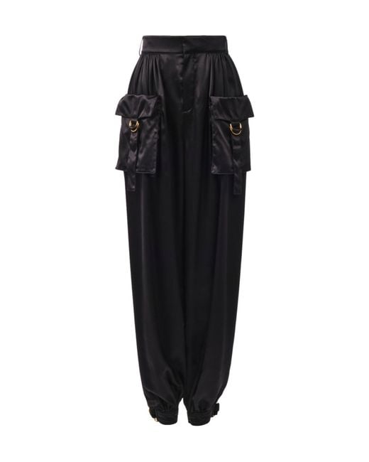 Chloé Black Belt Loops Slacks