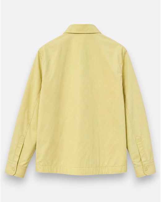 Aspesi Yellow Chest-Pocket Snap-Button Jacket