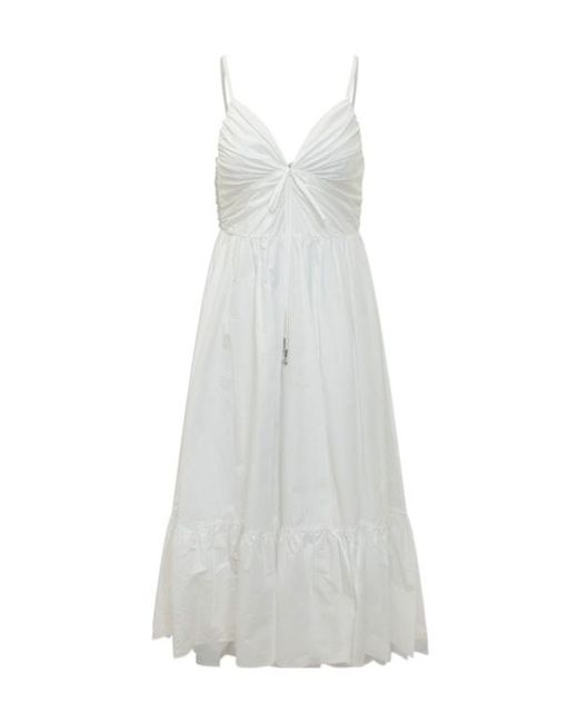 Michael Kors White One-Shoulder Dress