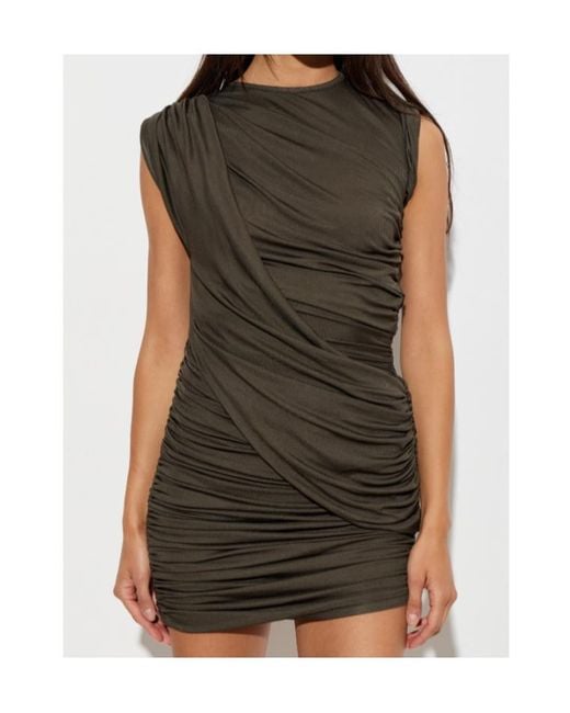 Christopher Esber Black Twisted Mini Dress