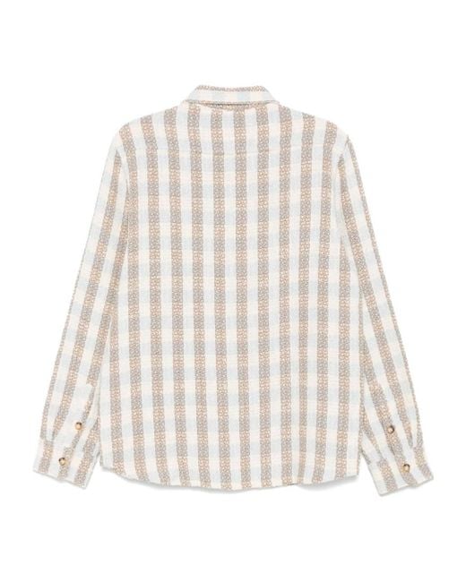 BLUE SKY INN Natural Long-Sleeved Shirt for men