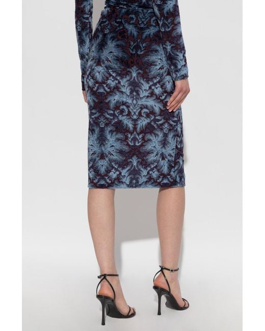 Etro Blue Midi Skirts
