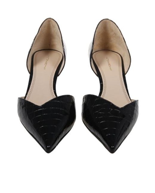 Victoria Beckham Black Pointed-Toe High Heels