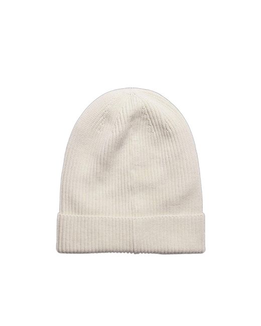 Canada Goose White Rib Toque for men