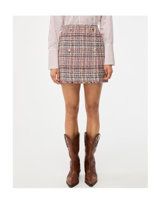 iBlues Red A-Line Skirt