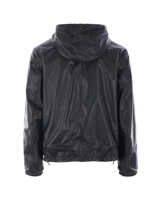 Dolce & Gabbana Gray Logo-Plaque Bomber Jacket for men
