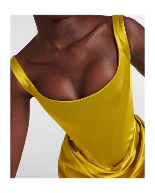 Vivienne Westwood Yellow Sleeveless Dress