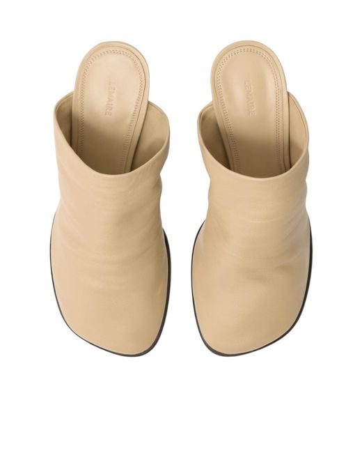 Lemaire White Glove Mules